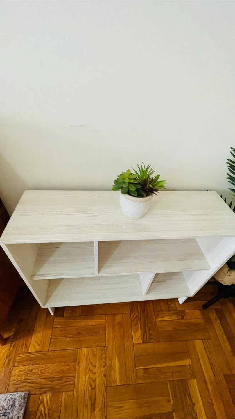 White Wooden Shelf ( Moving Out) - photo 2