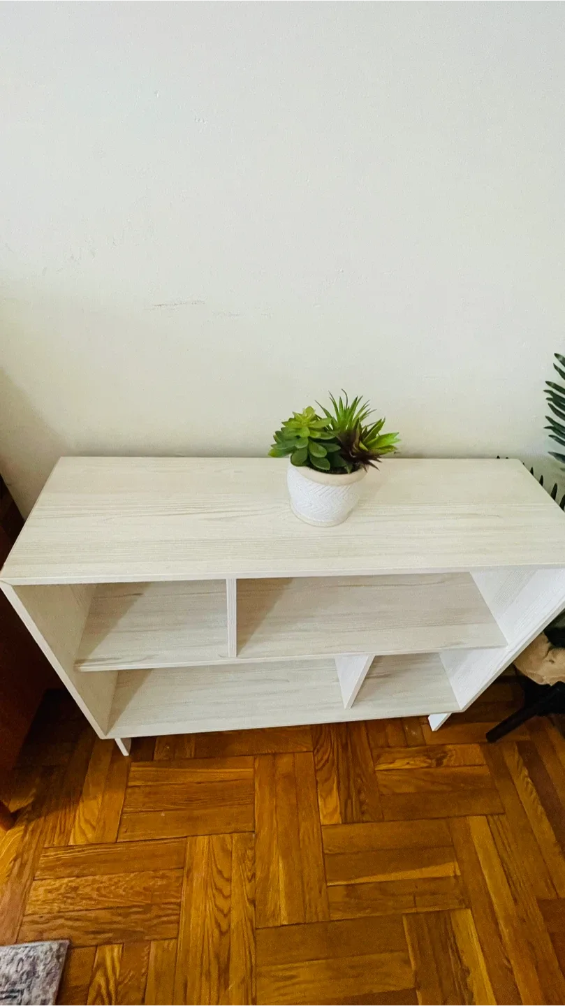 White Wooden Shelf ( Moving Out) image indicator(2)