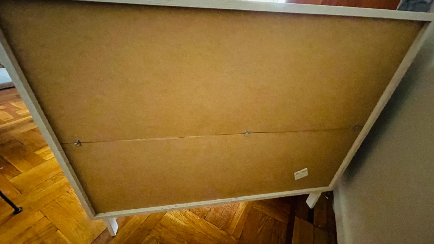 White Wooden Shelf ( Moving Out) image indicator(8)