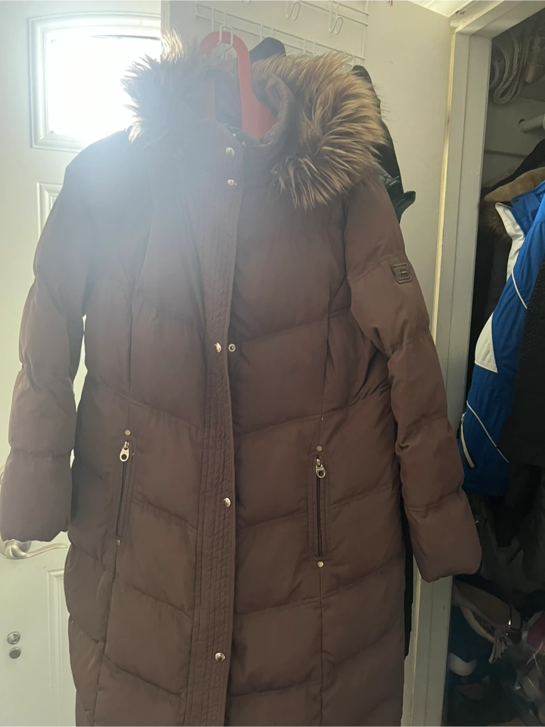 Calvin Klein Brown Puffer Coat - XL - photo 2