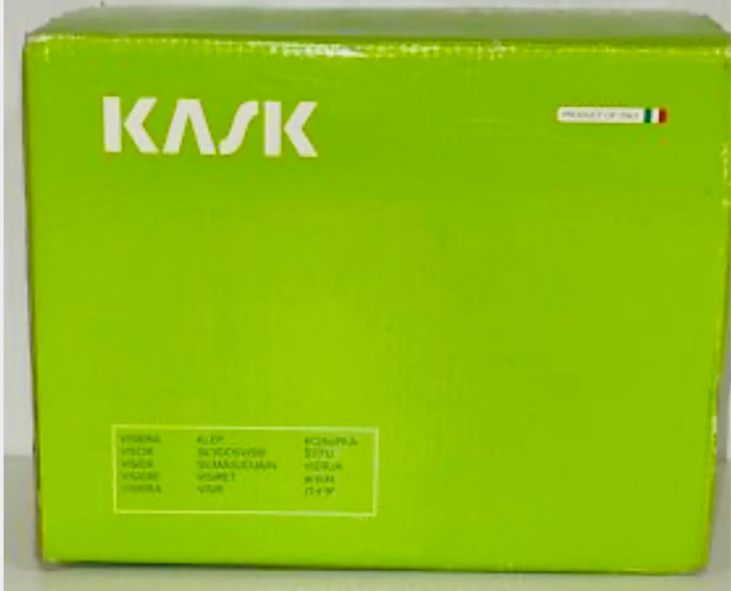 KASK V2 PLUS Silver Visor - New in Box