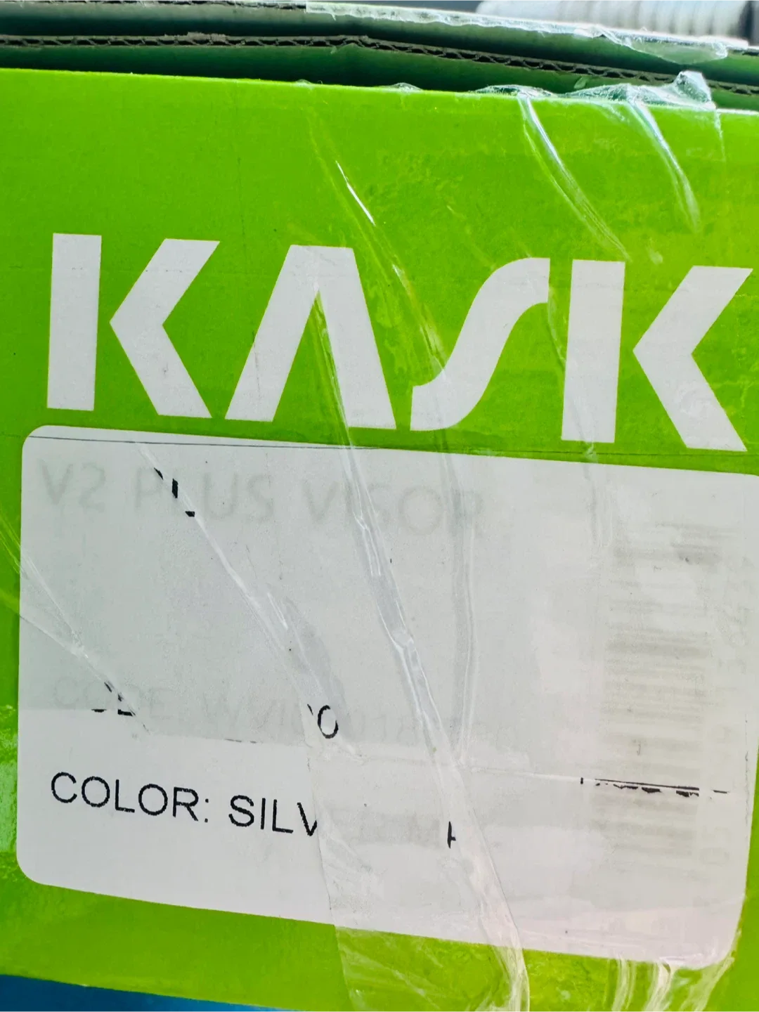 KASK V2 PLUS Silver Visor - New in Box image indicator(3)
