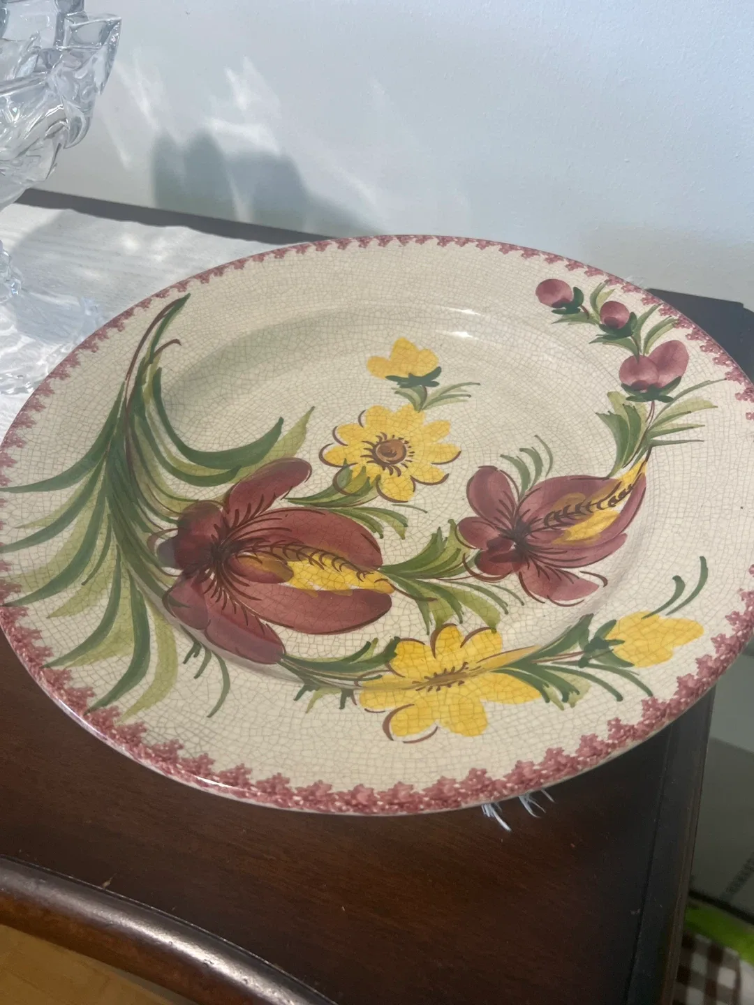 Vintage Decorative Plate