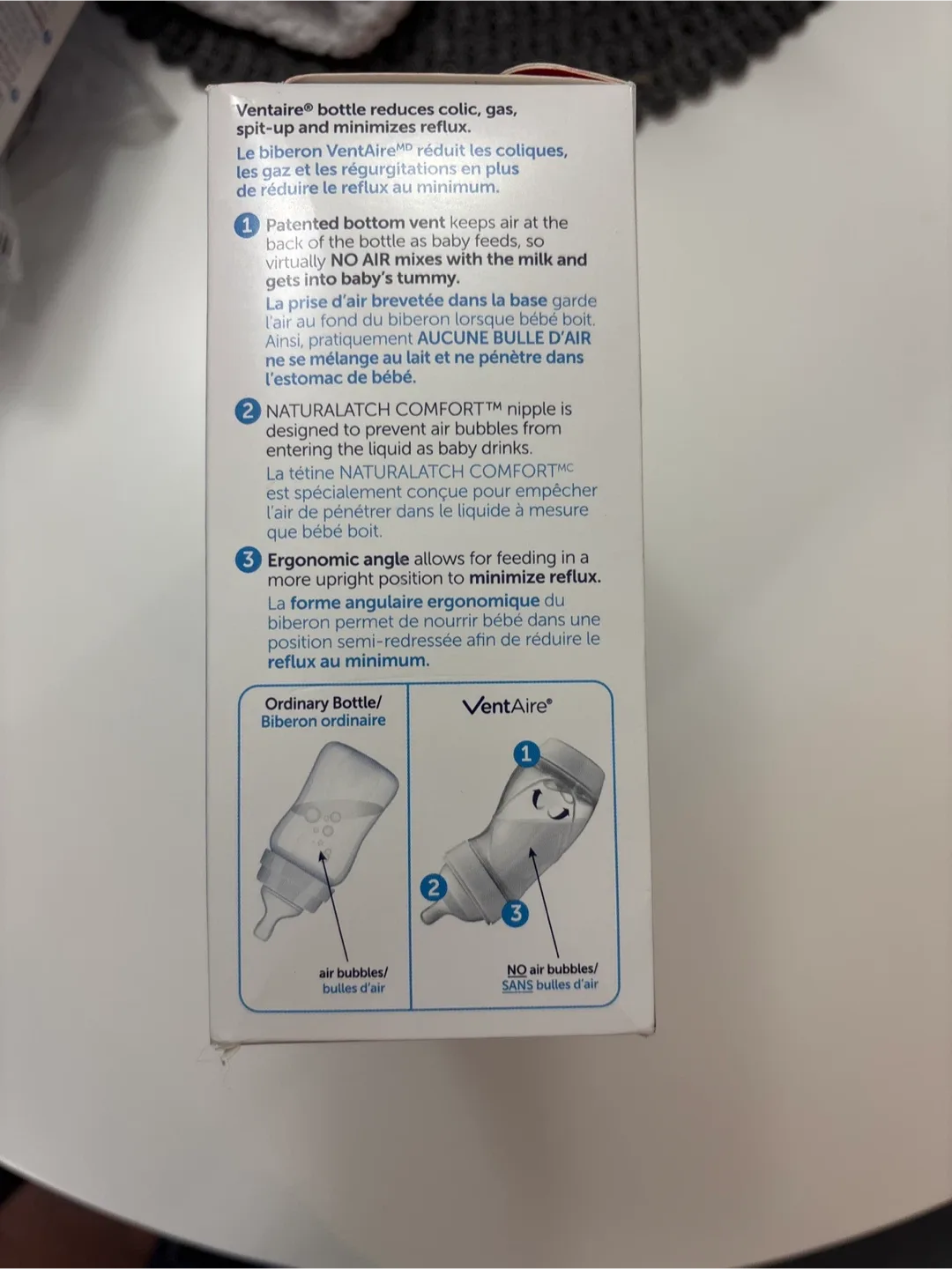 Playtex VentAire Anti-Colic Bottles, 6oz, 3 Pack image indicator(2)