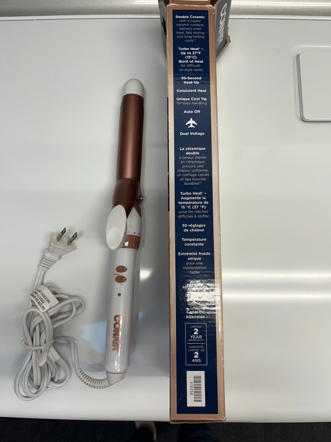 Conair Double Ceramic 1-inch Curling Iron - photo 2
