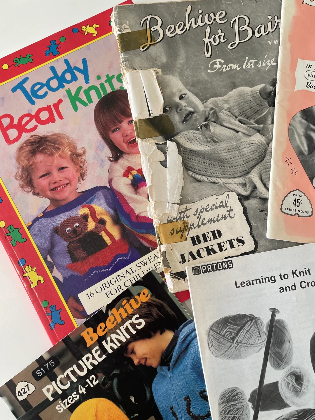 Vintage Knitting Patterns Bundle - photo 3