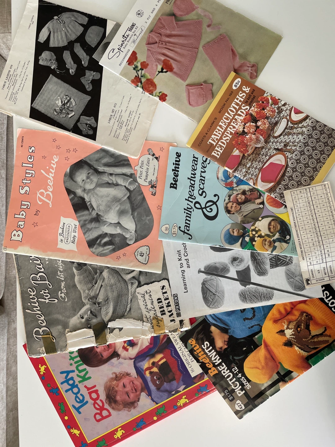 Vintage Knitting Patterns Bundle