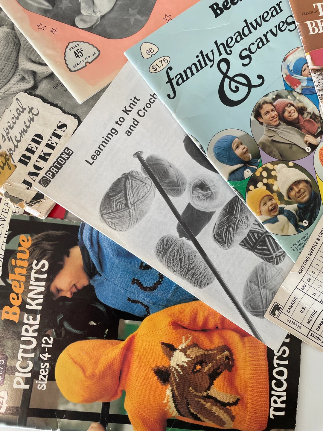 Vintage Knitting Patterns Bundle - photo 4