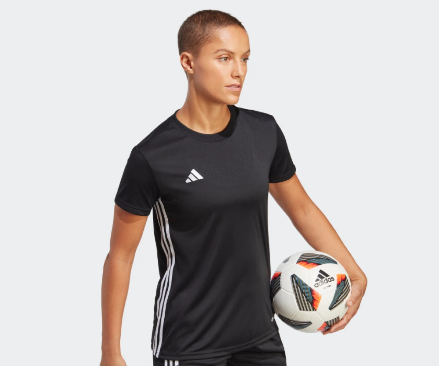 Adidas Women's Black T-Shirt