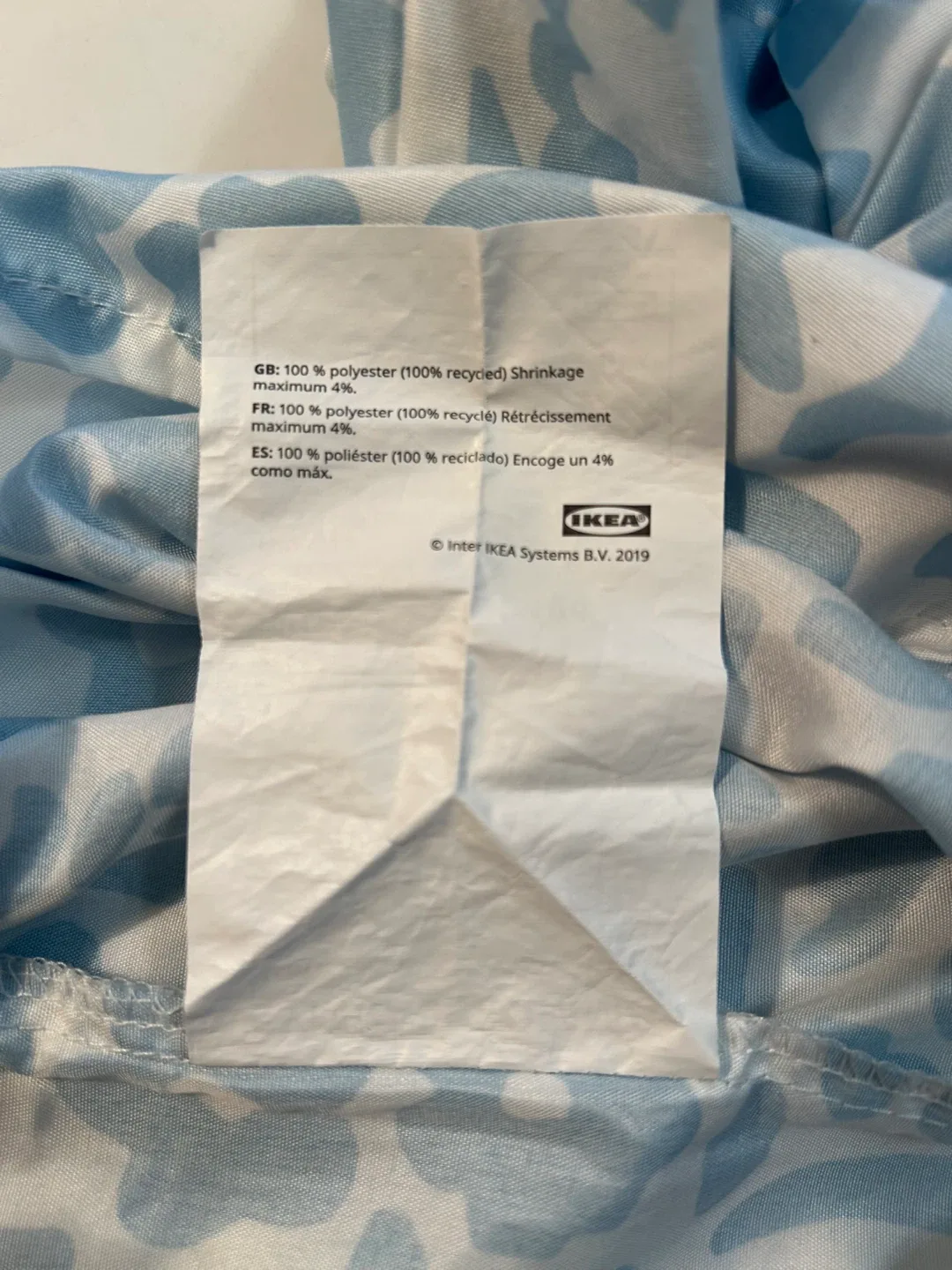 IKEA Duvet Cover and Pillowcase - Blue Floral image indicator(3)