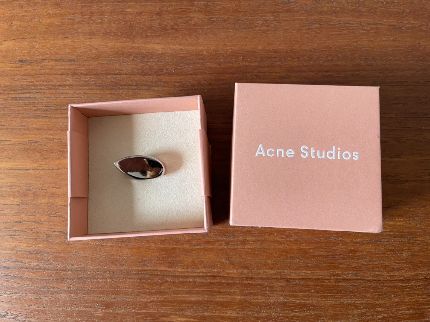 Acne Studios Silver Tone Ring