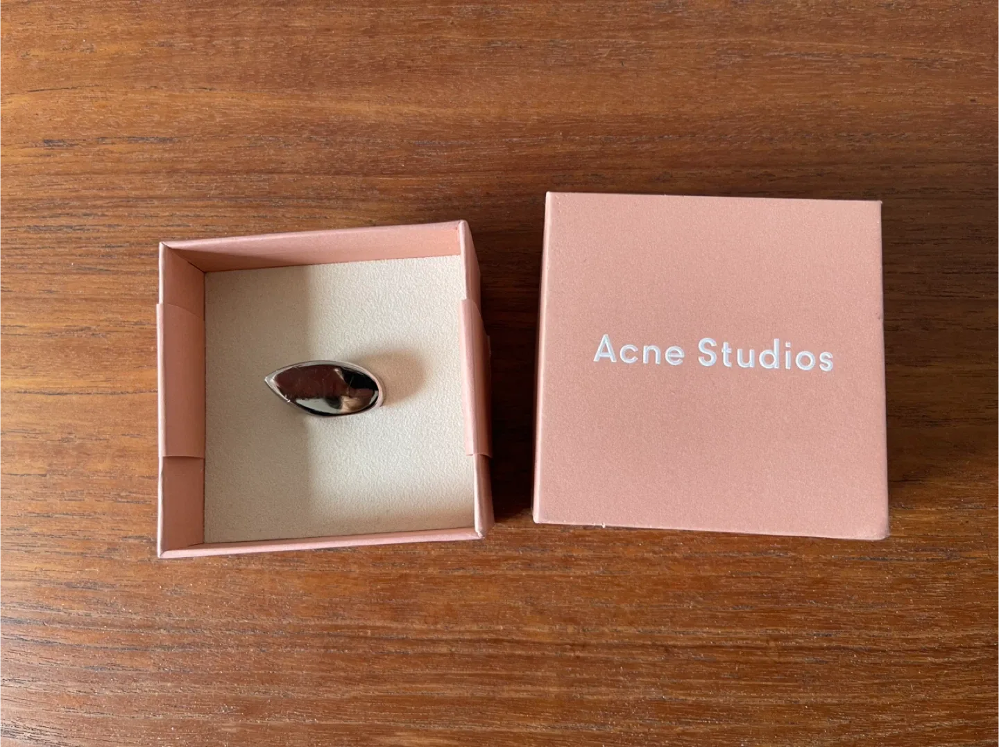Acne Studios Silver Tone Ring