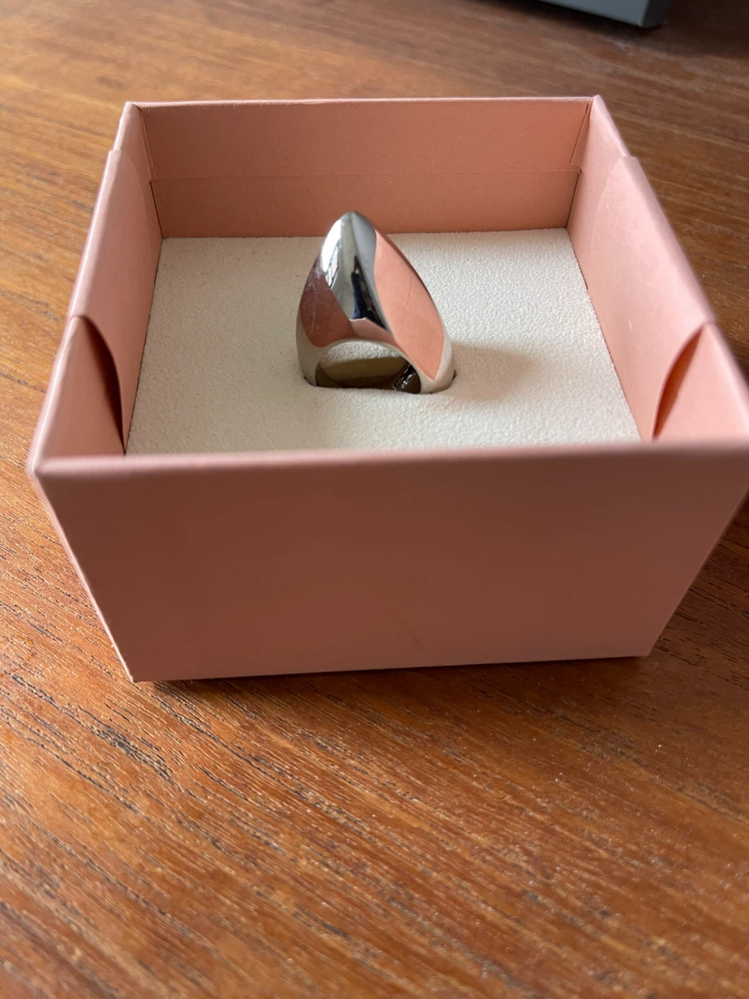 Acne Studios Silver Tone Ring - photo 3