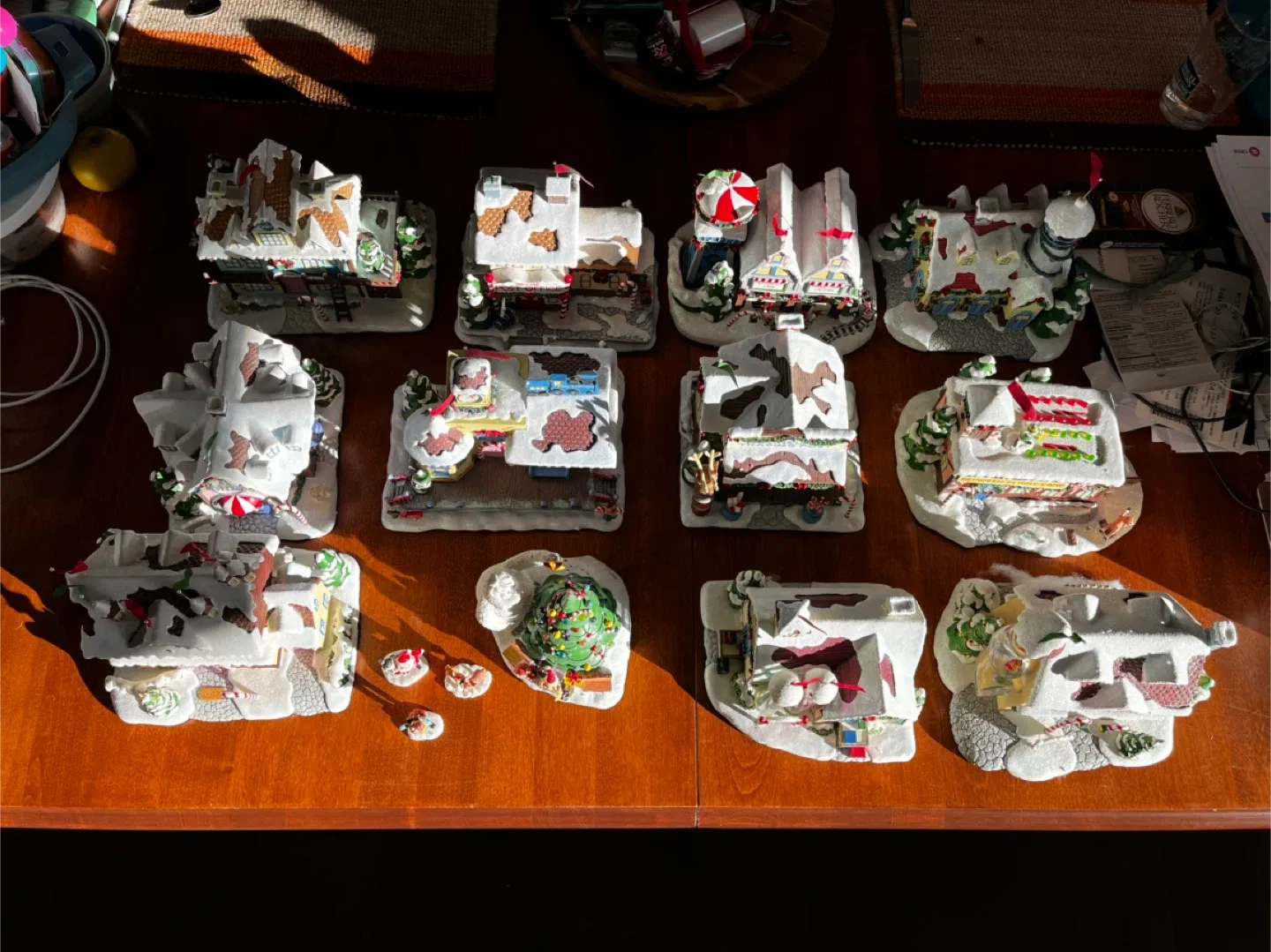 Rudolph Christmas Village Set