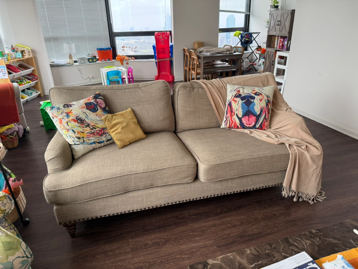 Comfortable Beige Sofa