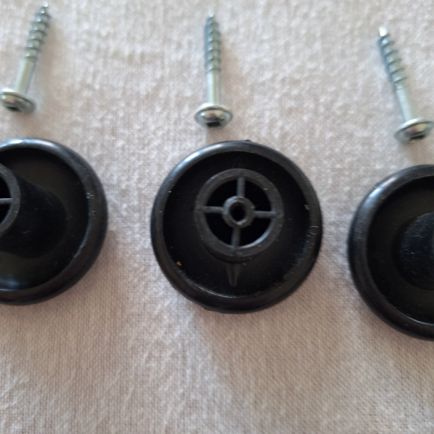 Black Drawer/Cabinet Knobs - Set of 30 - photo 2
