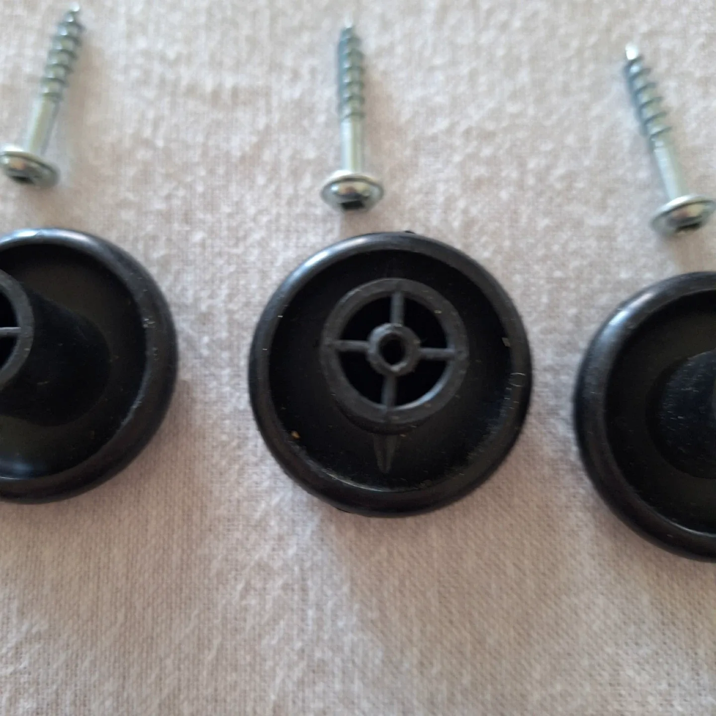 Black Drawer/Cabinet Knobs - Set of 30 image indicator(2)