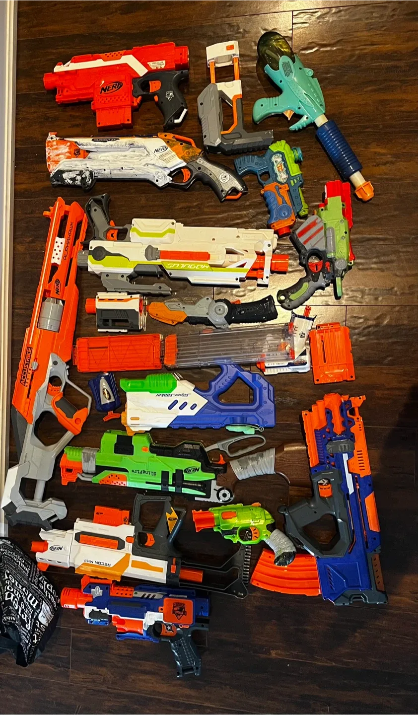 Nerf Gun Lot - Various Models