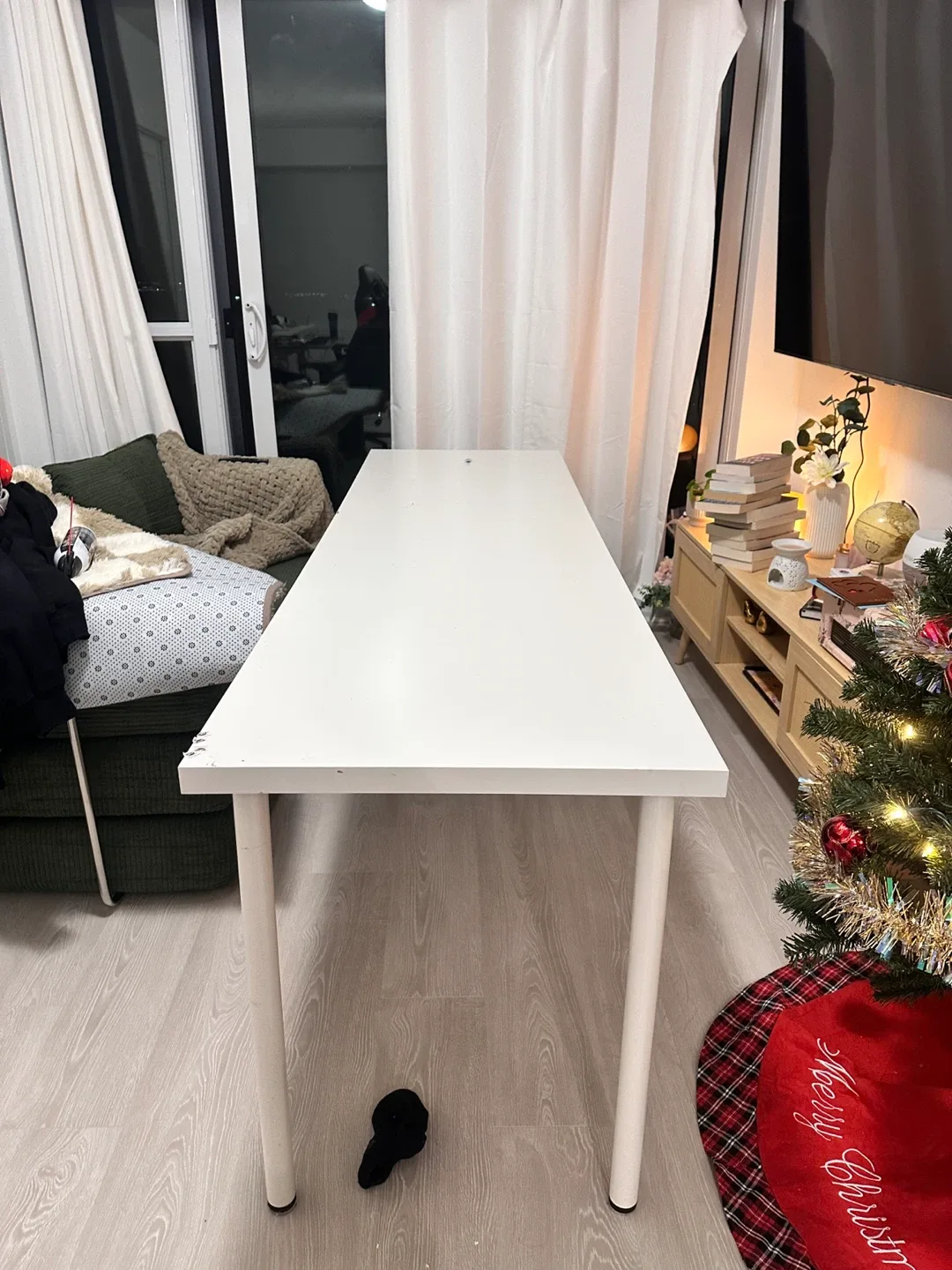 IKEA Lagkapten/Alex White Desk