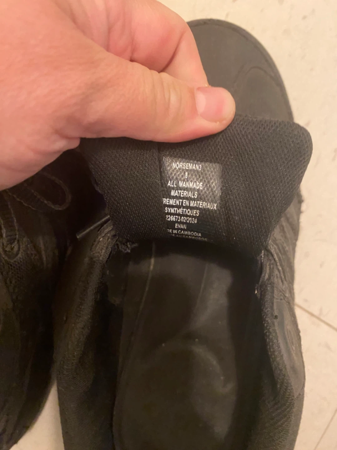 Workload Norseman 3 Black Shoes - Size 8 - photo 3
