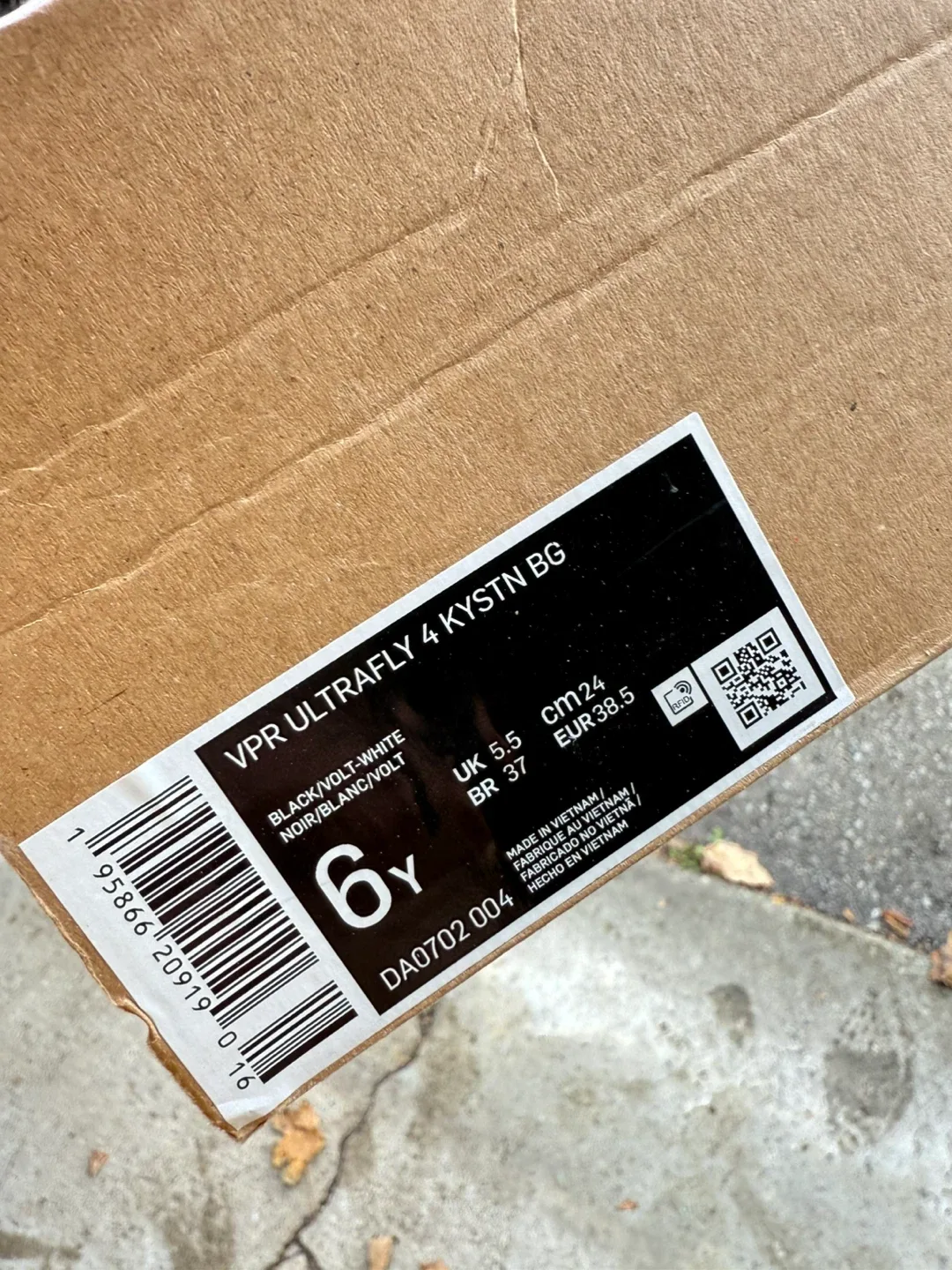 Nike VPR Ultrafly 4 KYSTN BG - Size 6Y image indicator(2)