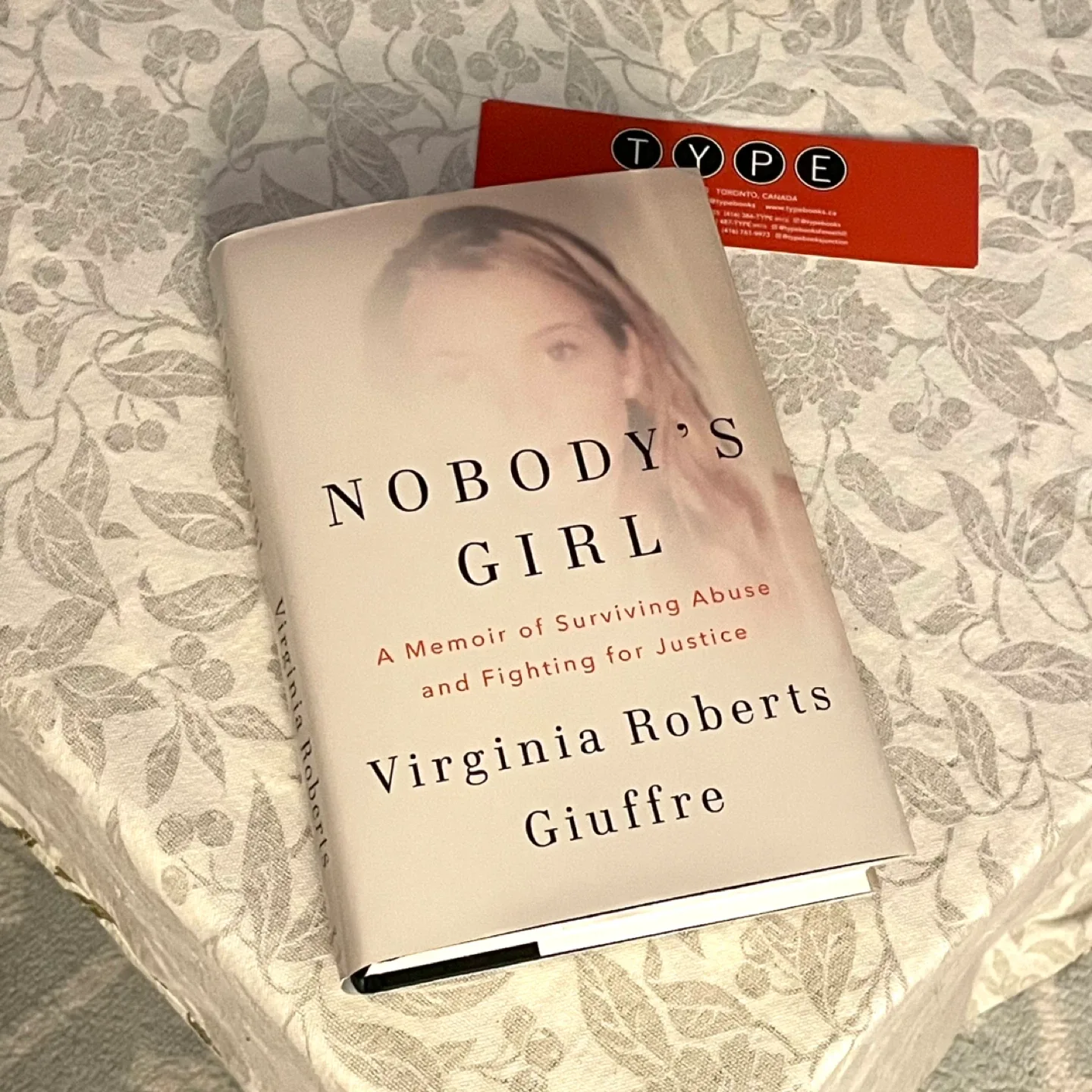 Nobody's Girl by Virginia Roberts Giuffre - HARDCOVER