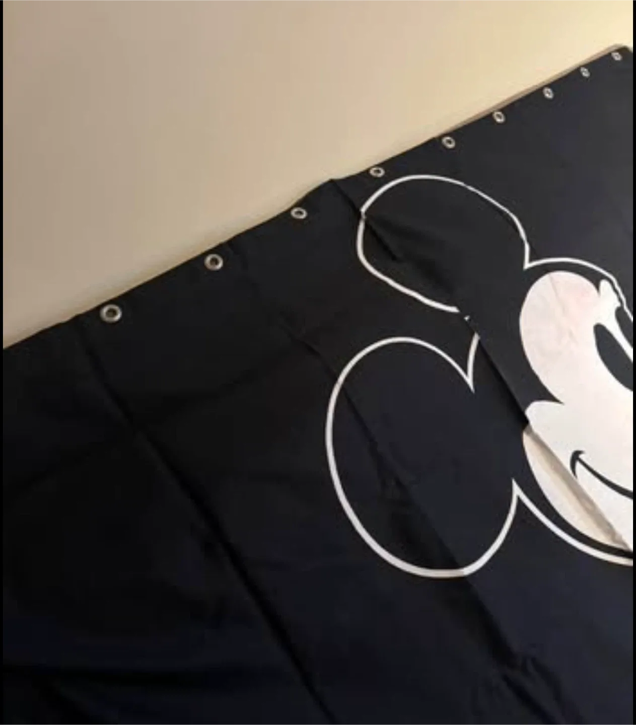Mickey Mouse Curtain - Black image indicator(3)