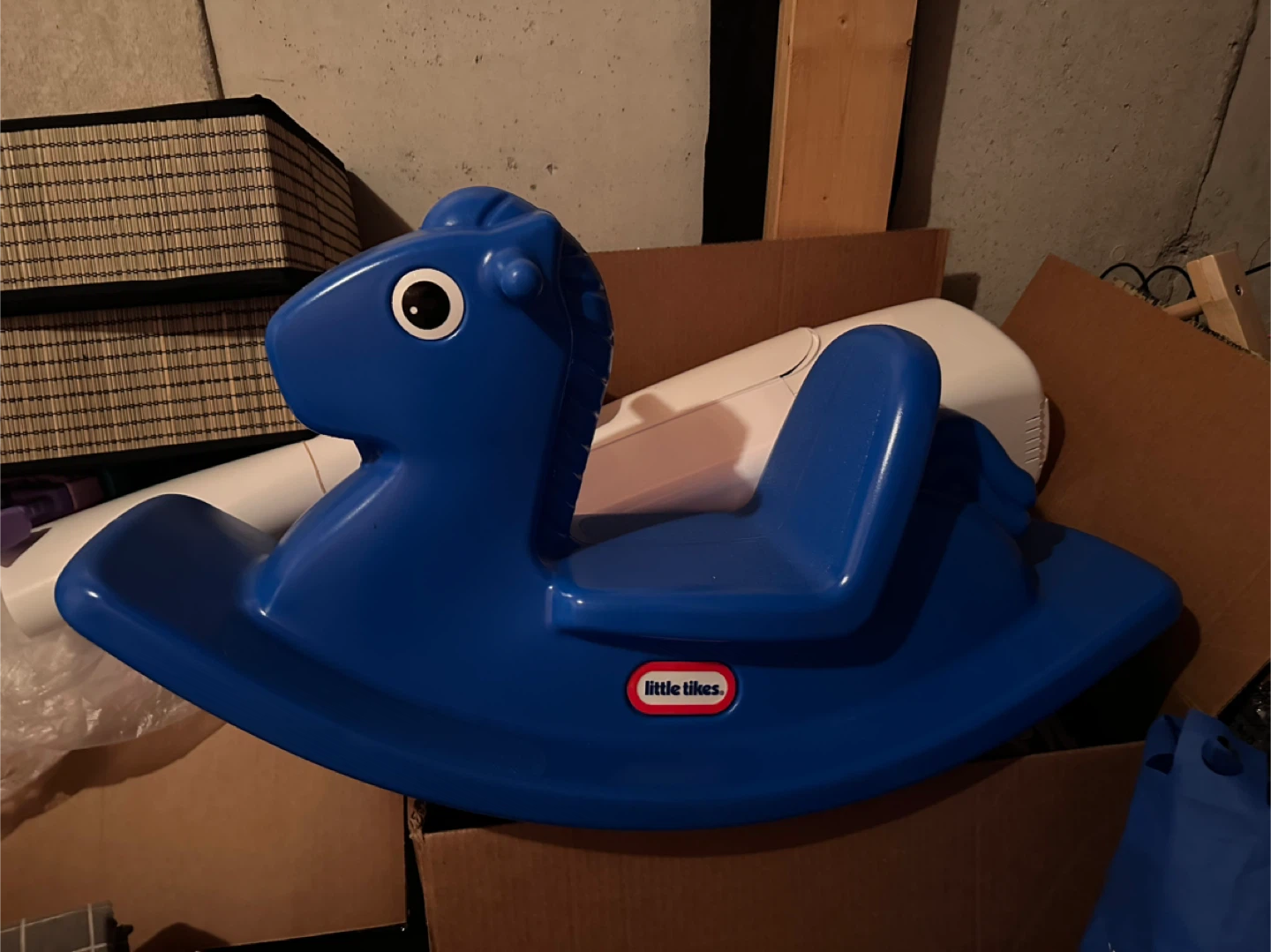 Little Tikes Blue Rocking Horse
