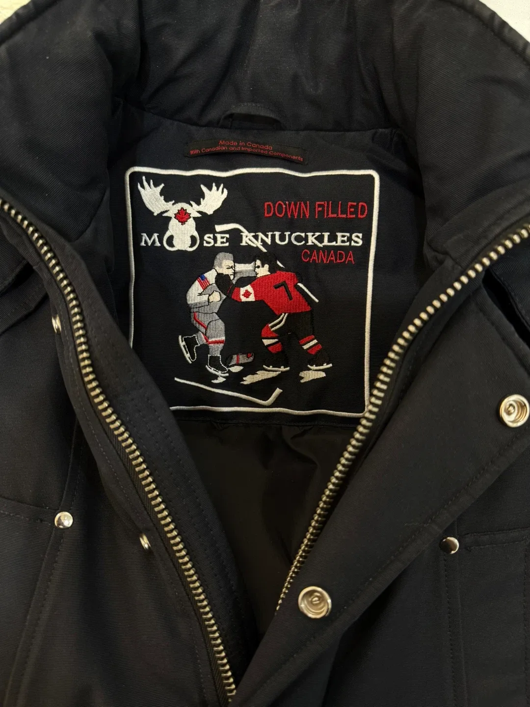 Moose Knuckles Down Filled Parka - Size S Man image indicator(3)