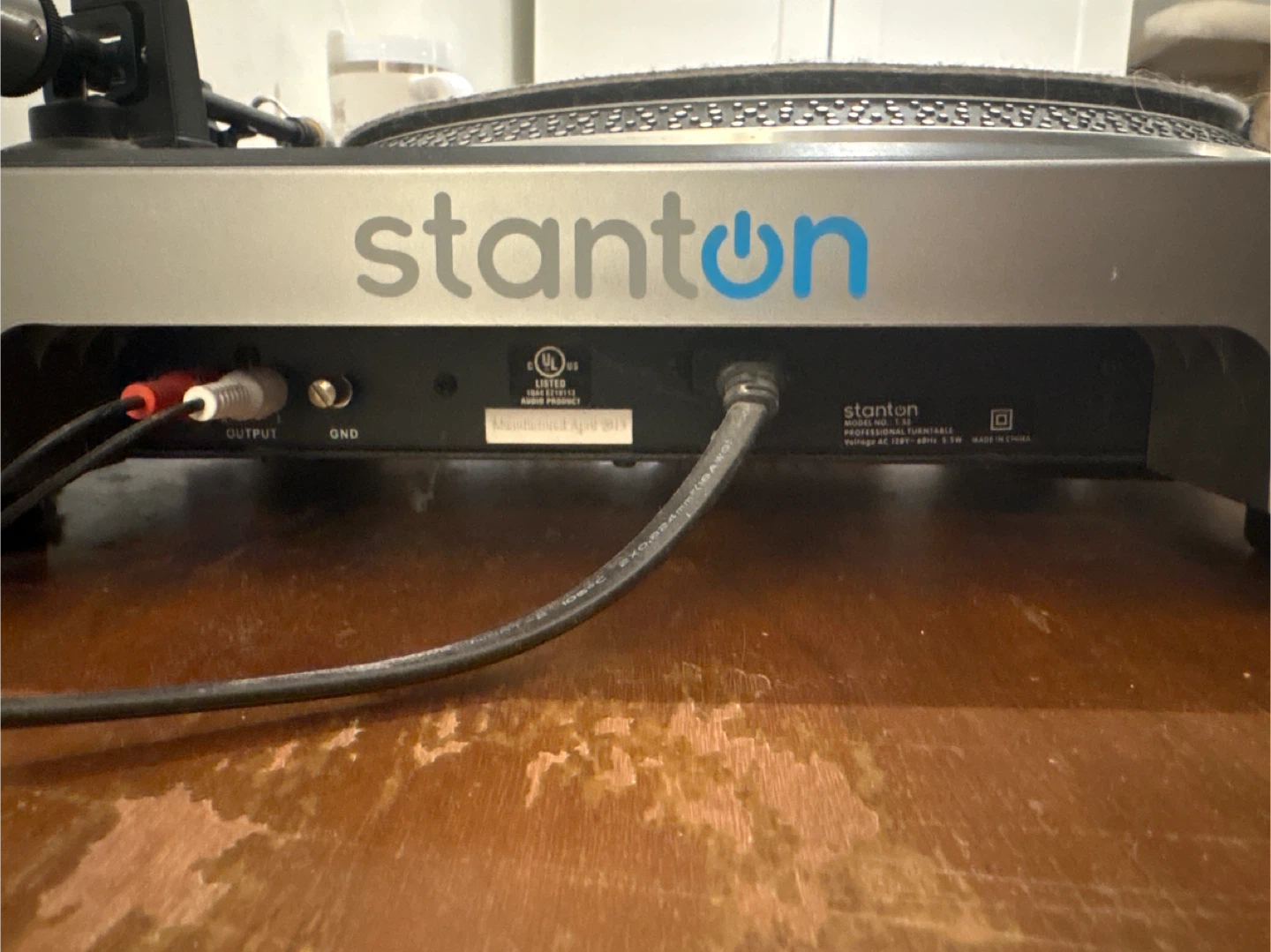 Stanton T.52 Turntable with Slipmat - photo 5