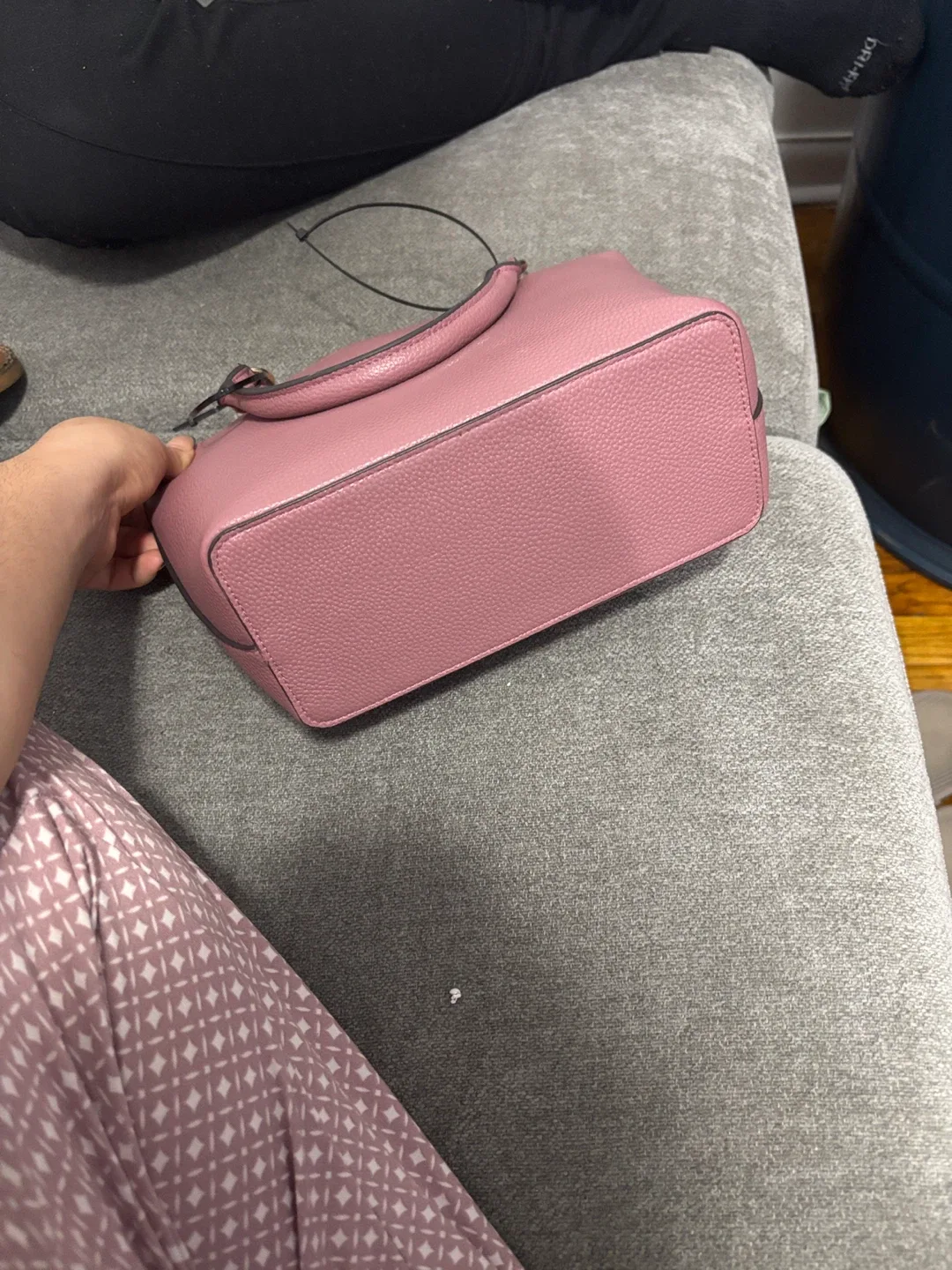 Nanette Lepore Mauve Vegan Leather Handbag image indicator(6)