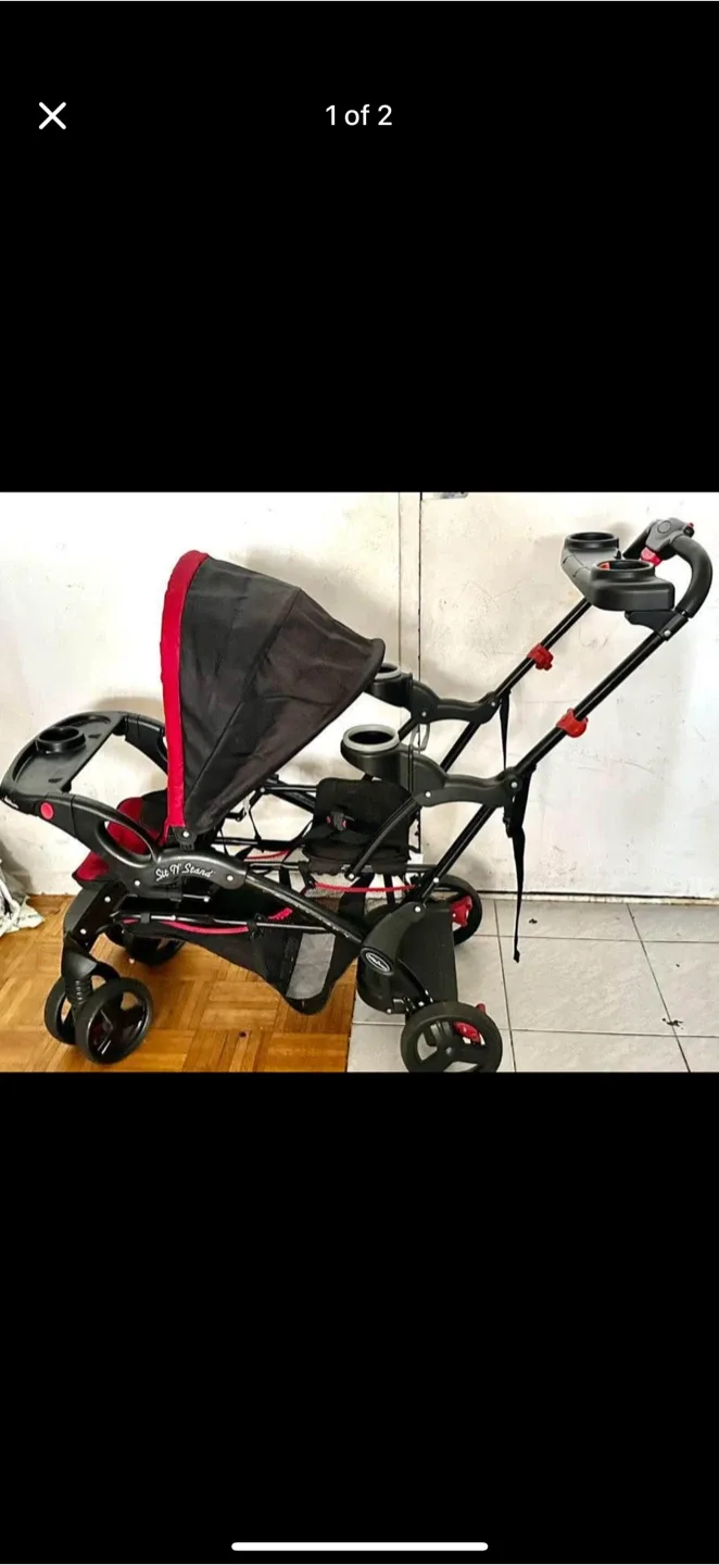 Joovy Sit N Stand Double Stroller