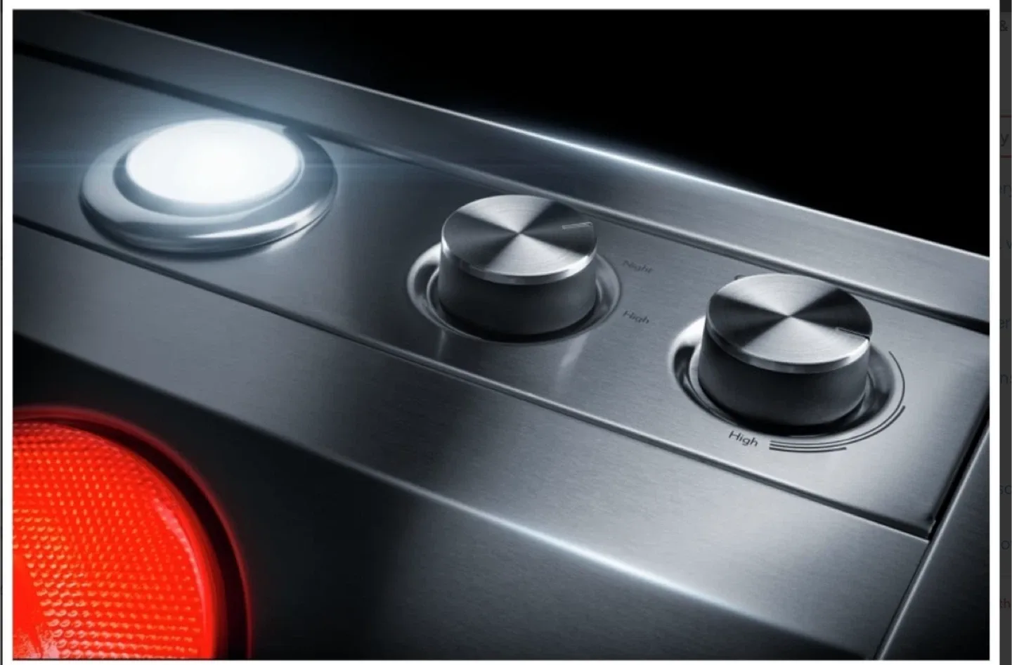 JennAir Ventilation 36inch - Stainless Steel Hood image indicator(4)