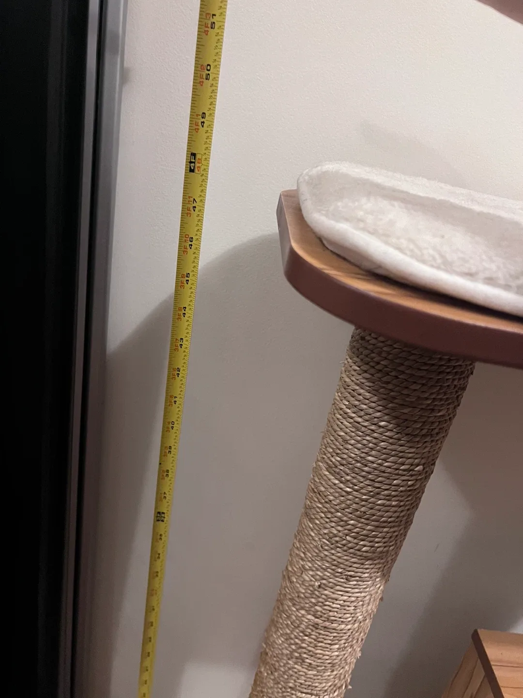 Large White / Oak Wooden Cat Tree image indicator(8)