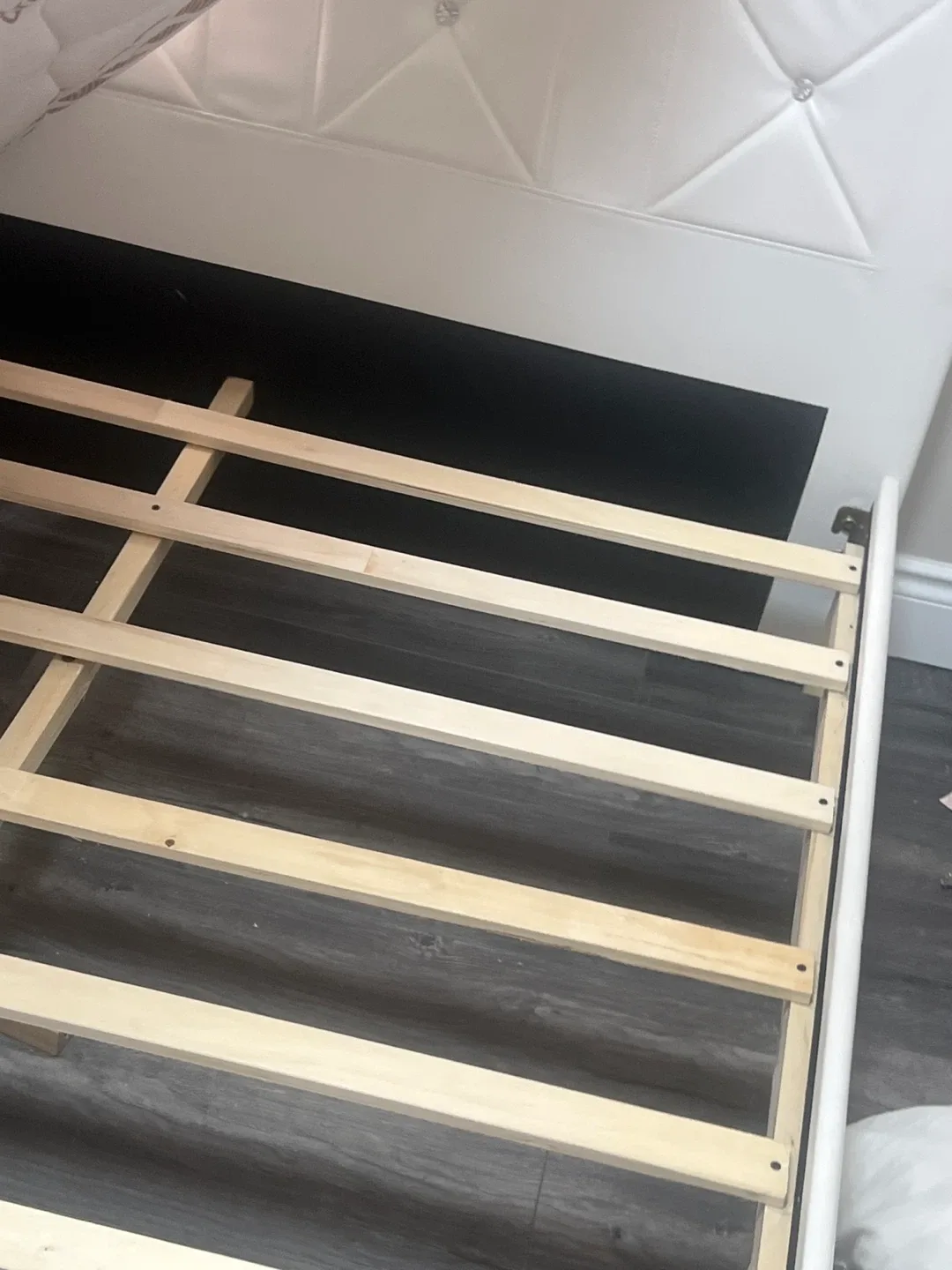 Bamboo Mattress & White Bed Frame (Double) image indicator(5)