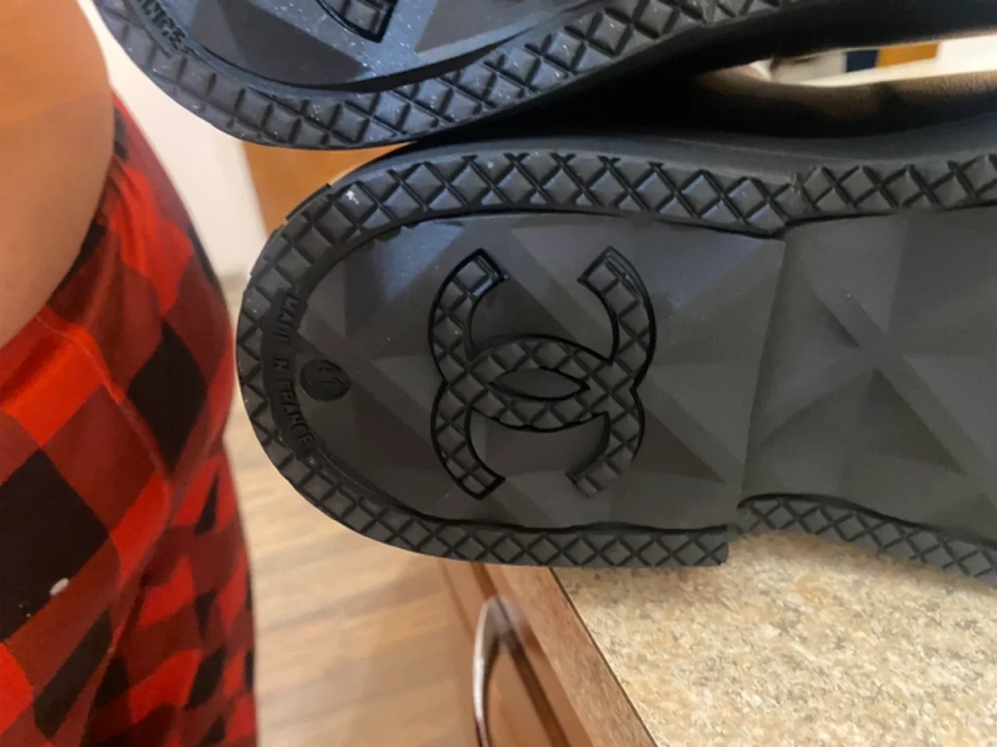 Chanel rain boots size size 41 image indicator(7)