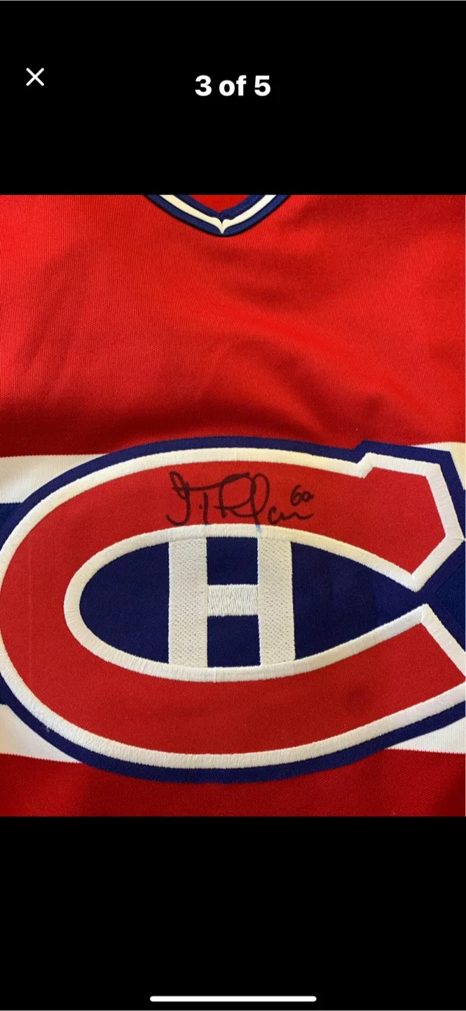 Koho Montreal Canadiens signed Hockey Jersey - XL image indicator(2)