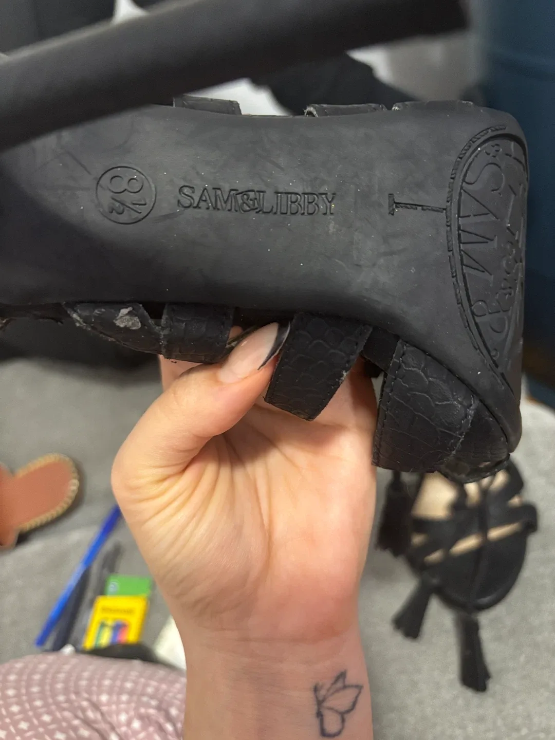 Sam & Libby Black Heels - Size 8.5 image indicator(2)