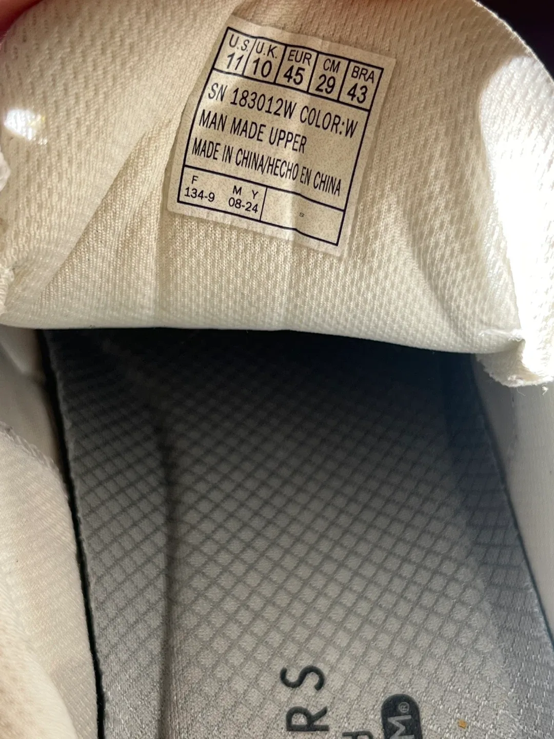 Skechers Los Angeles White Sneakers - US 11 image indicator(4)