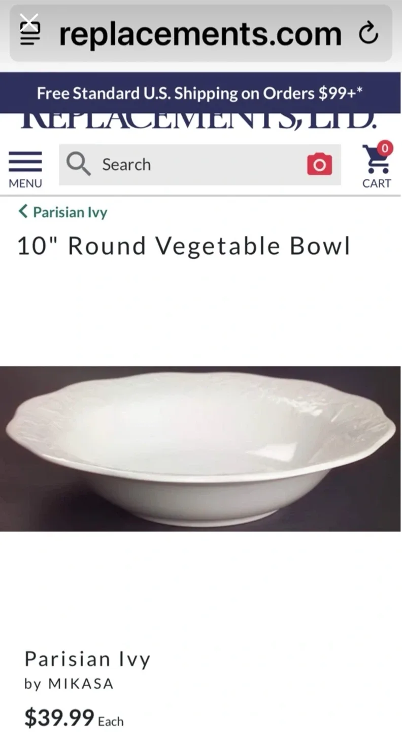 24-pc Mikasa Parisian Ivy bone china Cups/Saucers Set image indicator(2)