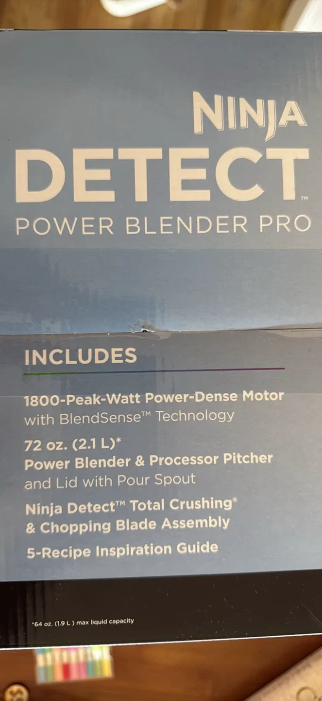 Ninja Detect Blender - Black Stainless Steel image indicator(8)