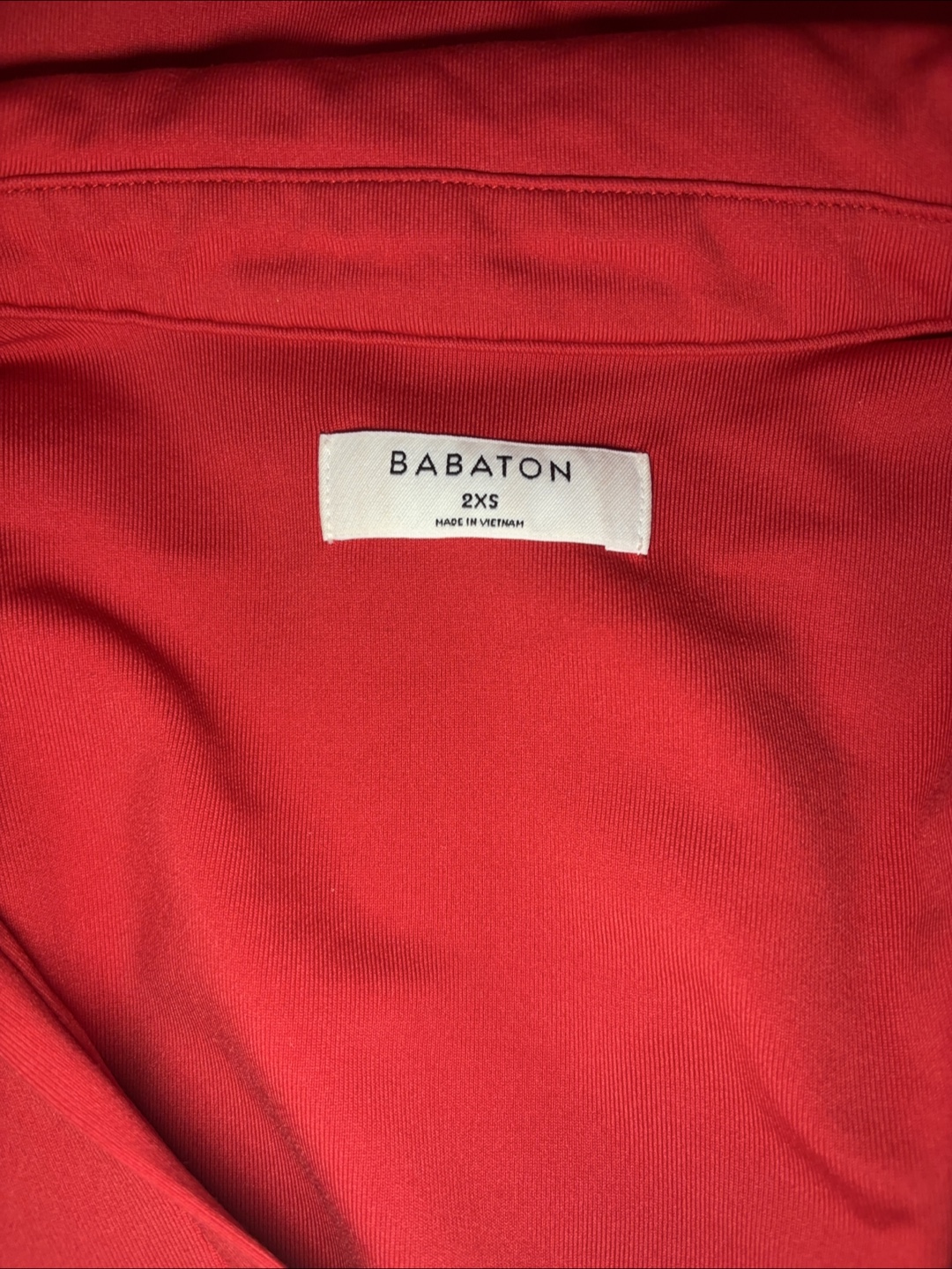 Aritzia BABATON Red Long Sleeve Bodycon Mini Dress Bodycon - photo 5