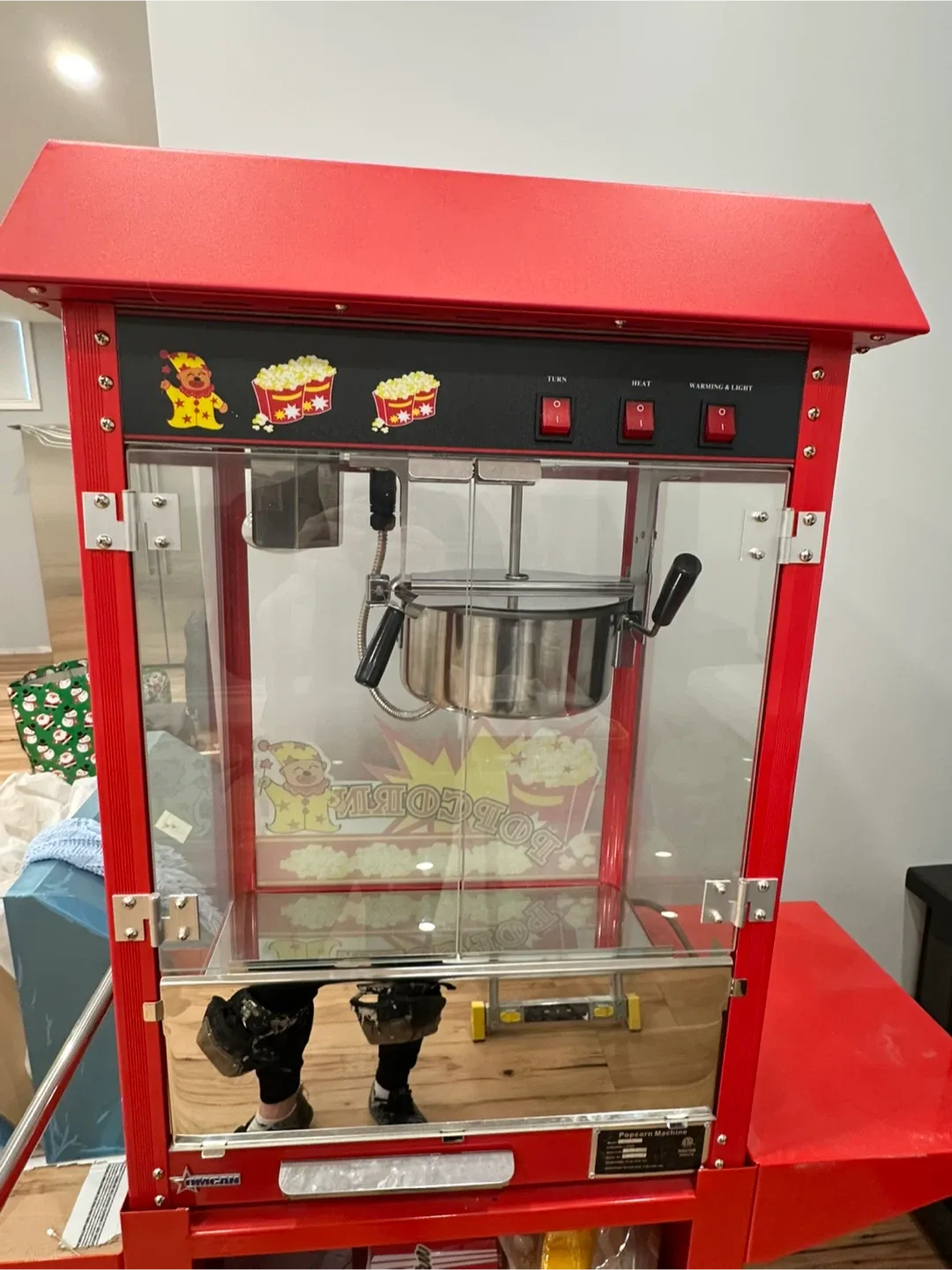 Popcorn Machine - with Trolley image indicator(2)