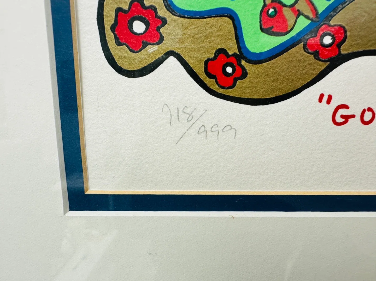 James Rizzi "Going With The Flow" Framed Art Print image indicator(3)