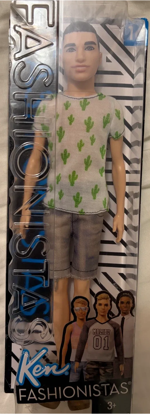 New Ken Fashionistas Doll with Cactus Shirt