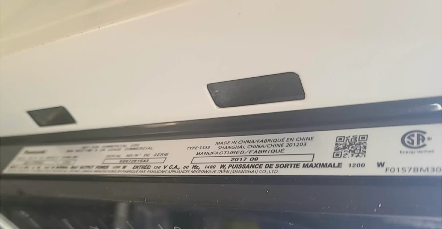 Panasonic Inverter Microwave Oven - photo 3