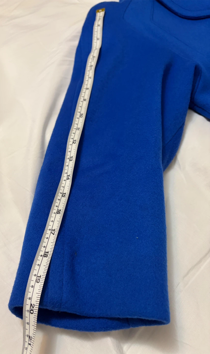 London Fog Blue Wool Coat (Size M) - photo 4