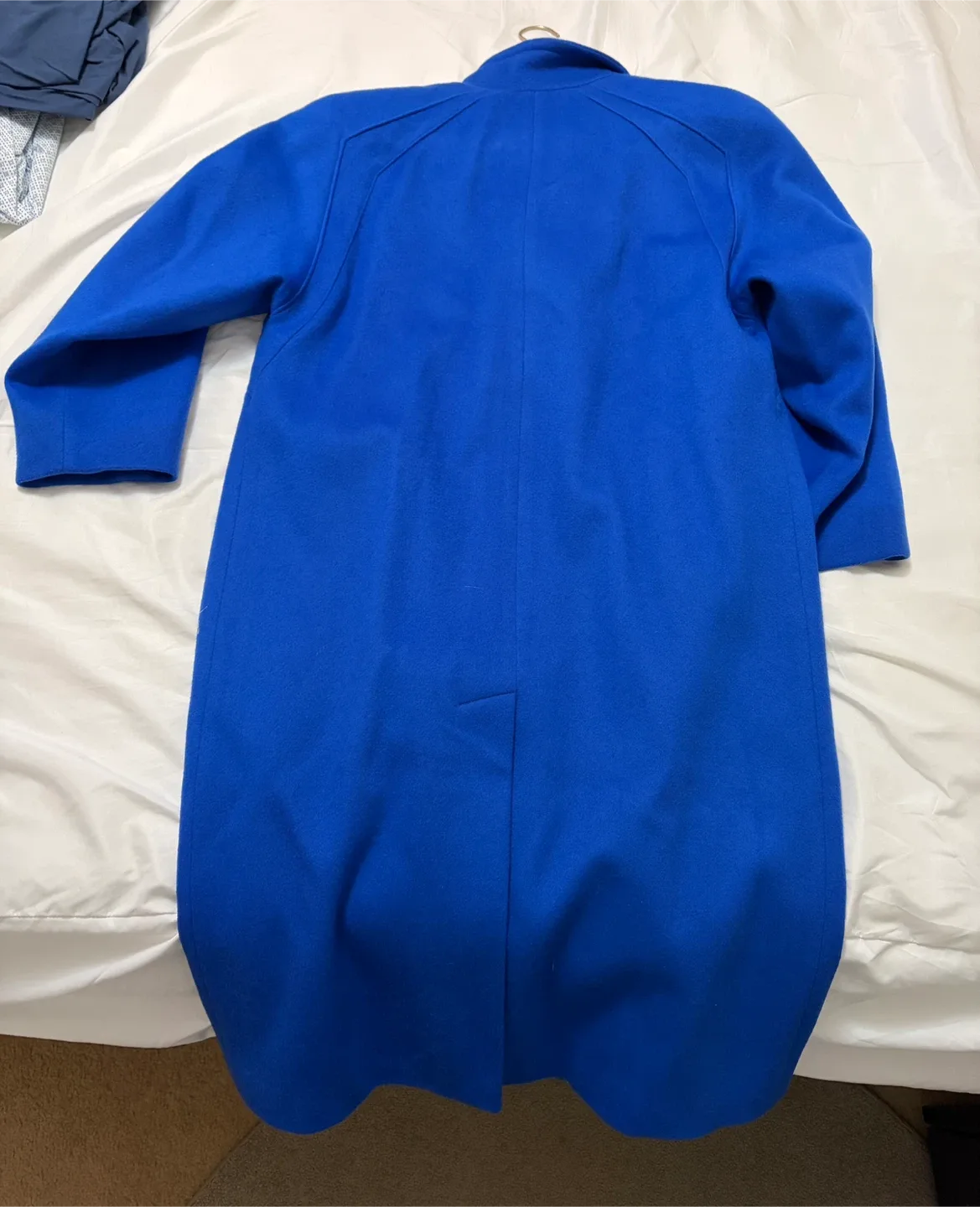 London Fog Blue Wool Coat (Size M) image indicator(2)