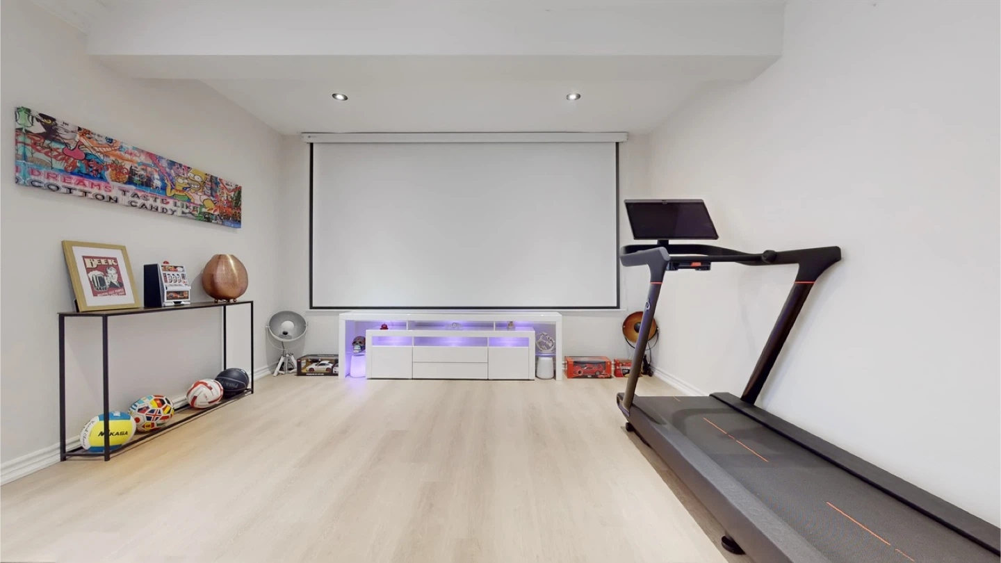 85 inch tv Modern White TV Stand/Console with LED Lighting