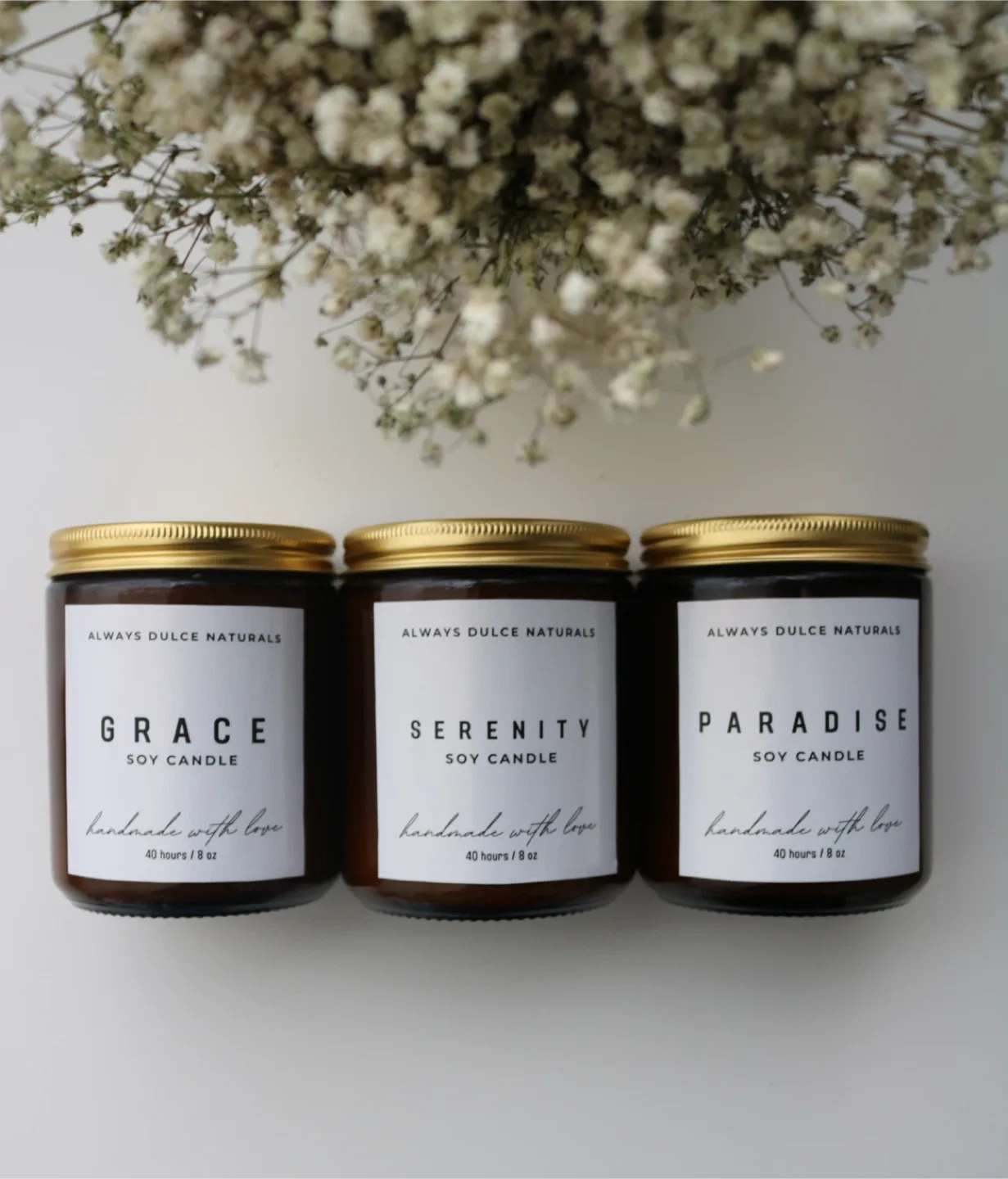 Always Dulce Naturals Soy Candle - 8 oz